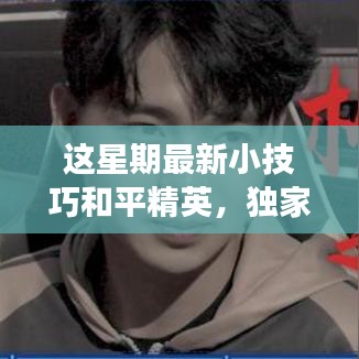 獨家揭秘，和平精英最新小技巧，成為戰(zhàn)場主宰秘籍！