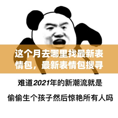 本月最新表情包搜尋指南，熱點表情一網(wǎng)打盡