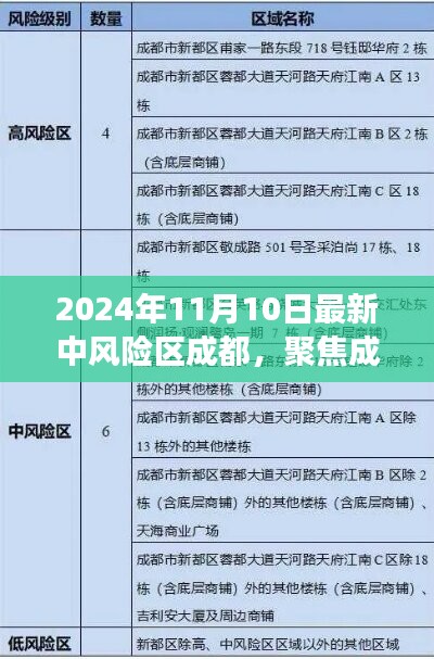聚焦成都，最新中風(fēng)險(xiǎn)區(qū)解讀與洞察（2024年11月版）