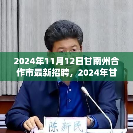 2024年甘南州合作市最新招聘盛會(huì)，職業(yè)發(fā)展的理想舞臺(tái)開(kāi)啟