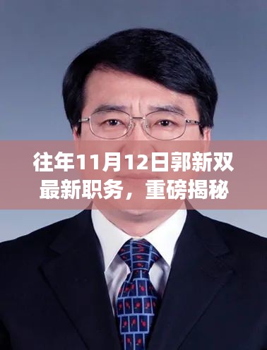 揭秘郭新雙新職務，職場之路再創(chuàng)高峰歷程揭秘！