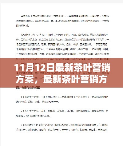 11月12日版茶葉營銷方案實戰(zhàn)指南，從入門到精通