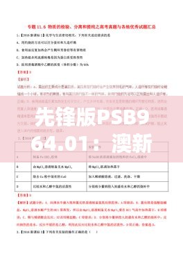 先鋒版PSB964.01：澳新正版及內(nèi)部資料，熱門解答匯總