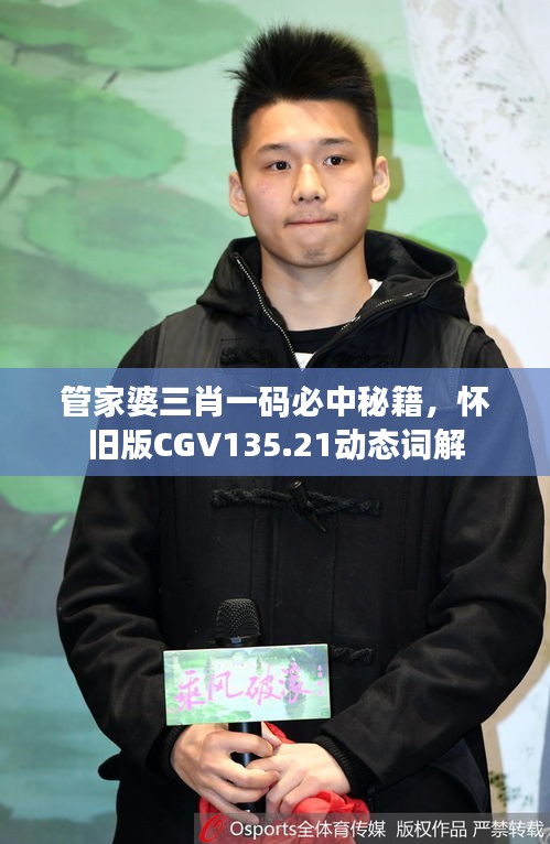 管家婆三肖一碼必中秘籍，懷舊版CGV135.21動態(tài)詞解