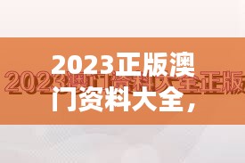 2023正版澳門資料大全，中西結(jié)合神碼MUK711.88