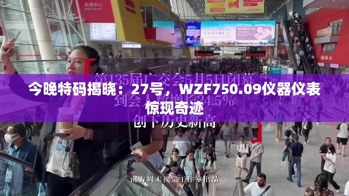 今晚特碼揭曉：27號(hào)，WZF750.09儀器儀表驚現(xiàn)奇跡