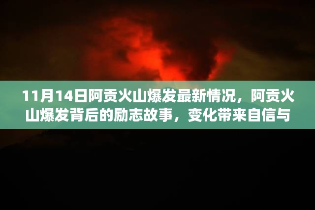 阿貢火山爆發(fā)最新動態(tài)，勵志故事背后的自信與成就感之路