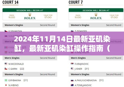 最新亞磯染缸操作指南，初學者與進階用戶適用指南（2024年11月版）