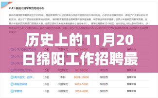 綿陽(yáng)工作招聘日，11月20日的歷史職業(yè)奇遇記