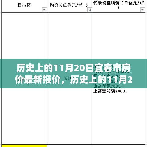 歷史上的11月20日，宜春市房?jī)r(jià)最新報(bào)價(jià)及未來(lái)趨勢(shì)洞悉