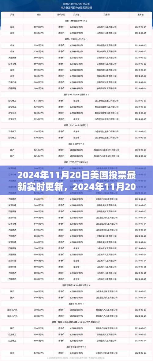 美國(guó)大選最新動(dòng)態(tài)，實(shí)時(shí)投票更新與指南，針對(duì)初學(xué)者與進(jìn)階用戶