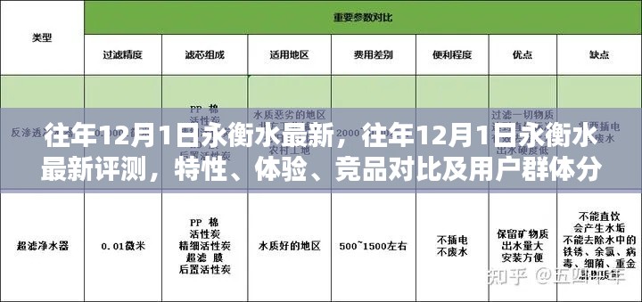 往年12月1日永衡水最新評測，特性、體驗、競品對比及用戶群體深度解析