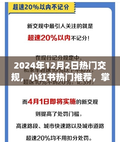 2024年交規(guī)新動(dòng)態(tài)與熱門推薦，小紅書指南助你出行必備