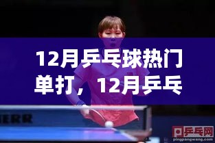 12月乒乓球熱門單打賽事，新星崛起，誰能獨占鰲頭？