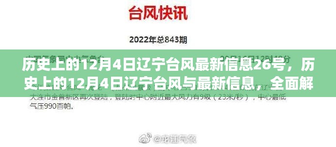 歷史上的12月4日遼寧臺風(fēng)事件深度解析，過去與現(xiàn)在的影響及最新信息解讀