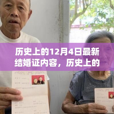 歷史上的12月4日，最新結(jié)婚證內(nèi)容的深度解讀與觀點碰撞
