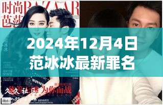 范冰冰最新罪名揭秘，光環(huán)背后的波折與影響分析（時間，2024年）