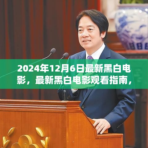 2024年黑白電影盛宴，觀看指南與獨特魅力體驗