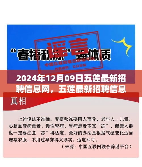 五蓮最新招聘信息網(wǎng)使用指南（初學(xué)者與進(jìn)階用戶適用，發(fā)布日期，2024年12月9日）
