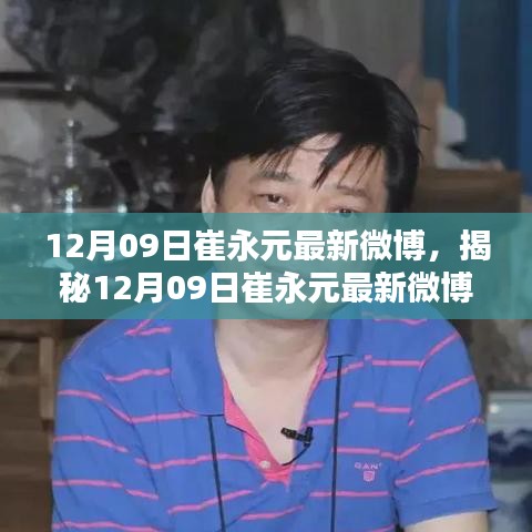 崔永元最新微博動(dòng)態(tài)揭秘，深度解析與熱點(diǎn)關(guān)注熱議不斷