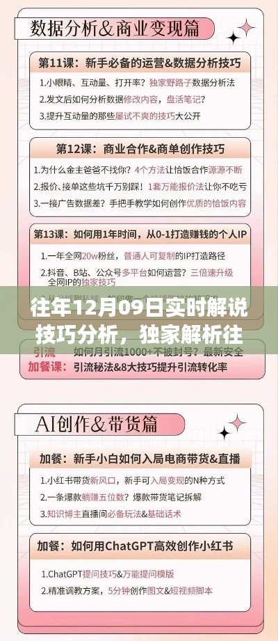 獨家解析，往年12月09日解說技巧深度剖析，小紅書助你走向成功之路！