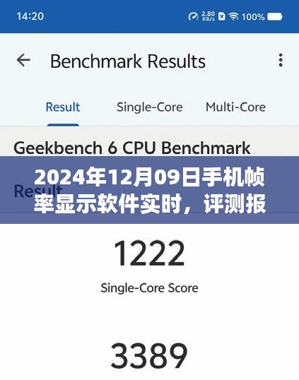 2024年手機(jī)幀率顯示軟件實(shí)時(shí)體驗(yàn)評(píng)測(cè)報(bào)告