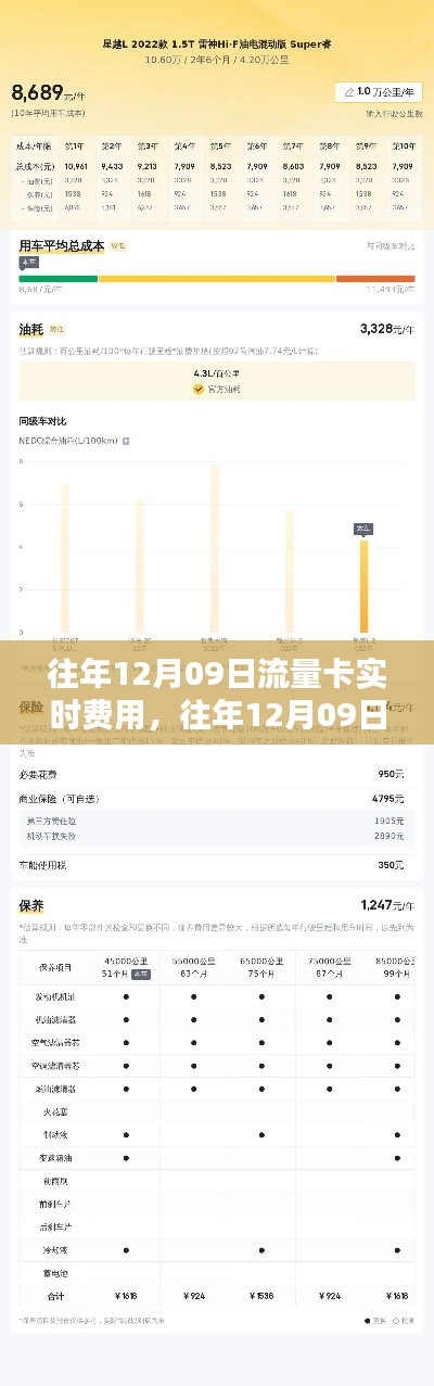 往年12月9日流量卡實(shí)時費(fèi)用詳解，特性、體驗(yàn)、競品對比及用戶群體分析全攻略