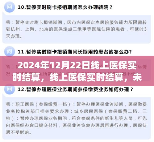 線上醫(yī)保實(shí)時(shí)結(jié)算，未來醫(yī)療支付的新模式展望