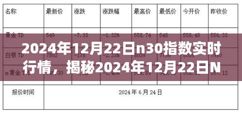 揭秘2024年12月22日N30指數(shù)實時行情，洞悉市場走勢，把握投資機會大解析