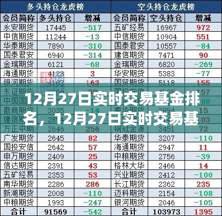12月27日實(shí)時(shí)交易基金排名揭秘，洞悉市場(chǎng)最新動(dòng)態(tài)與投資機(jī)會(huì)