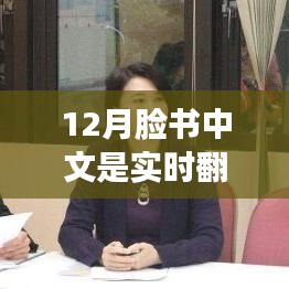 揭秘，臉書中文實時翻譯在12月的真相探索