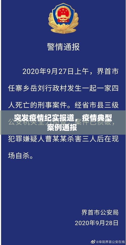 突發(fā)疫情紀(jì)實(shí)報(bào)道，疫情典型案例通報(bào) 