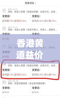 香港黃道益價(jià)格解析與深度探討，全面揭示產(chǎn)品價(jià)值及市場(chǎng)動(dòng)態(tài)
