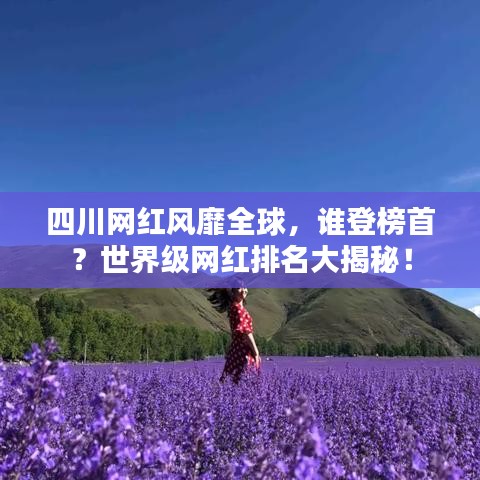四川網(wǎng)紅風靡全球，誰登榜首？世界級網(wǎng)紅排名大揭秘！