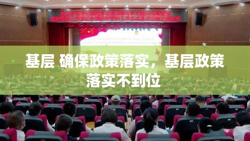 基層 確保政策落實(shí)，基層政策落實(shí)不到位 