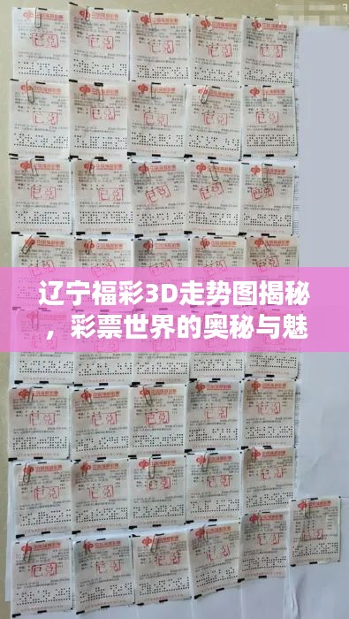 遼寧福彩3D走勢圖揭秘，彩票世界的奧秘與魅力探索