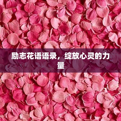 勵志花語語錄，綻放心靈的力量