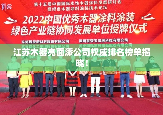 江蘇木器亮面漆公司權(quán)威排名榜單揭曉！