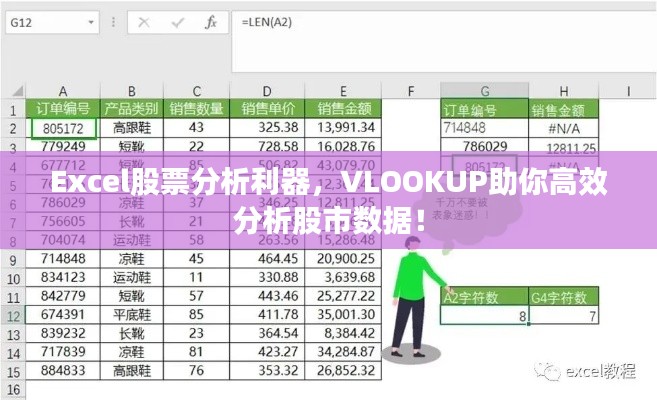 Excel股票分析利器，VLOOKUP助你高效分析股市數(shù)據(jù)！