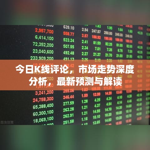 今日K線評論，市場走勢深度分析，最新預(yù)測與解讀
