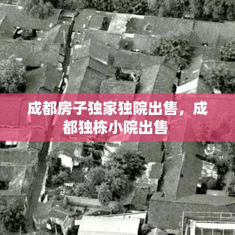 成都房子獨(dú)家獨(dú)院出售，成都獨(dú)棟小院出售 