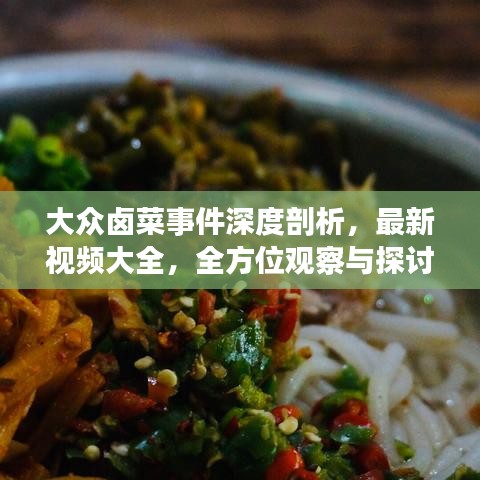 大眾鹵菜事件深度剖析，最新視頻大全，全方位觀察與探討