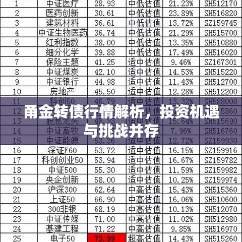 甬金轉(zhuǎn)債行情解析，投資機(jī)遇與挑戰(zhàn)并存