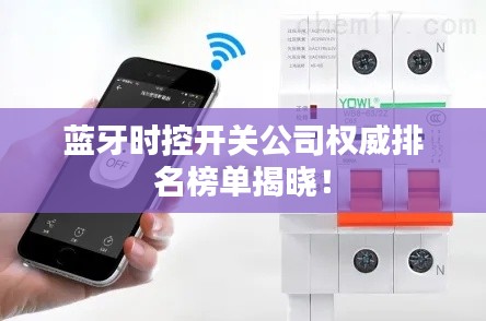 藍(lán)牙時(shí)控開關(guān)公司權(quán)威排名榜單揭曉！