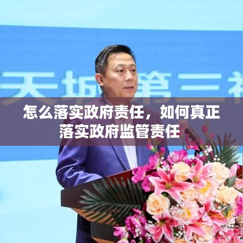 怎么落實(shí)政府責(zé)任，如何真正落實(shí)政府監(jiān)管責(zé)任 