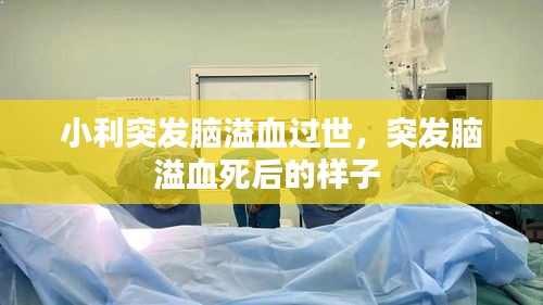 小利突發(fā)腦溢血過世，突發(fā)腦溢血死后的樣子 