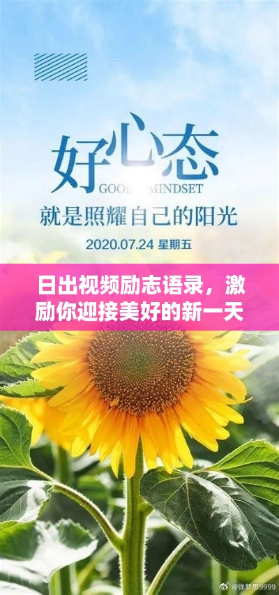 日出視頻勵(lì)志語(yǔ)錄，激勵(lì)你迎接美好的新一天！