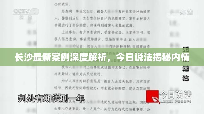 長沙最新案例深度解析，今日說法揭秘內(nèi)情